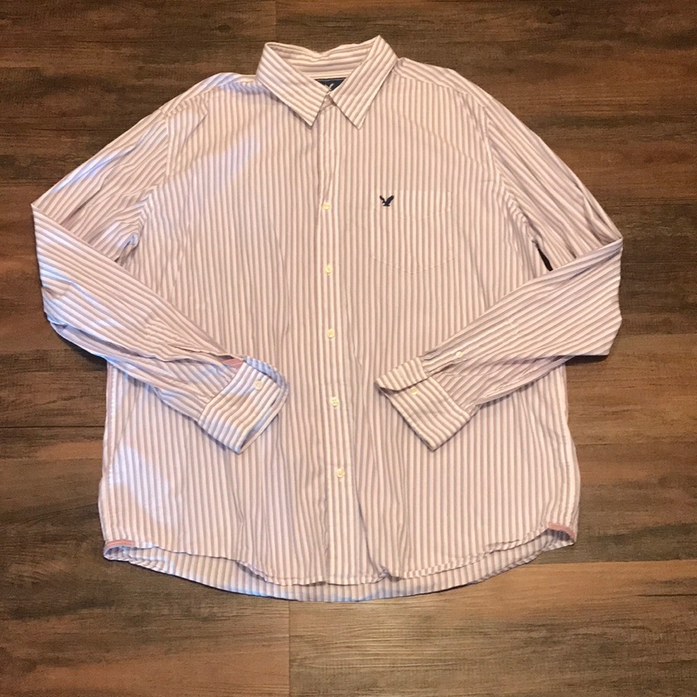 Men's American eagle button down shirt